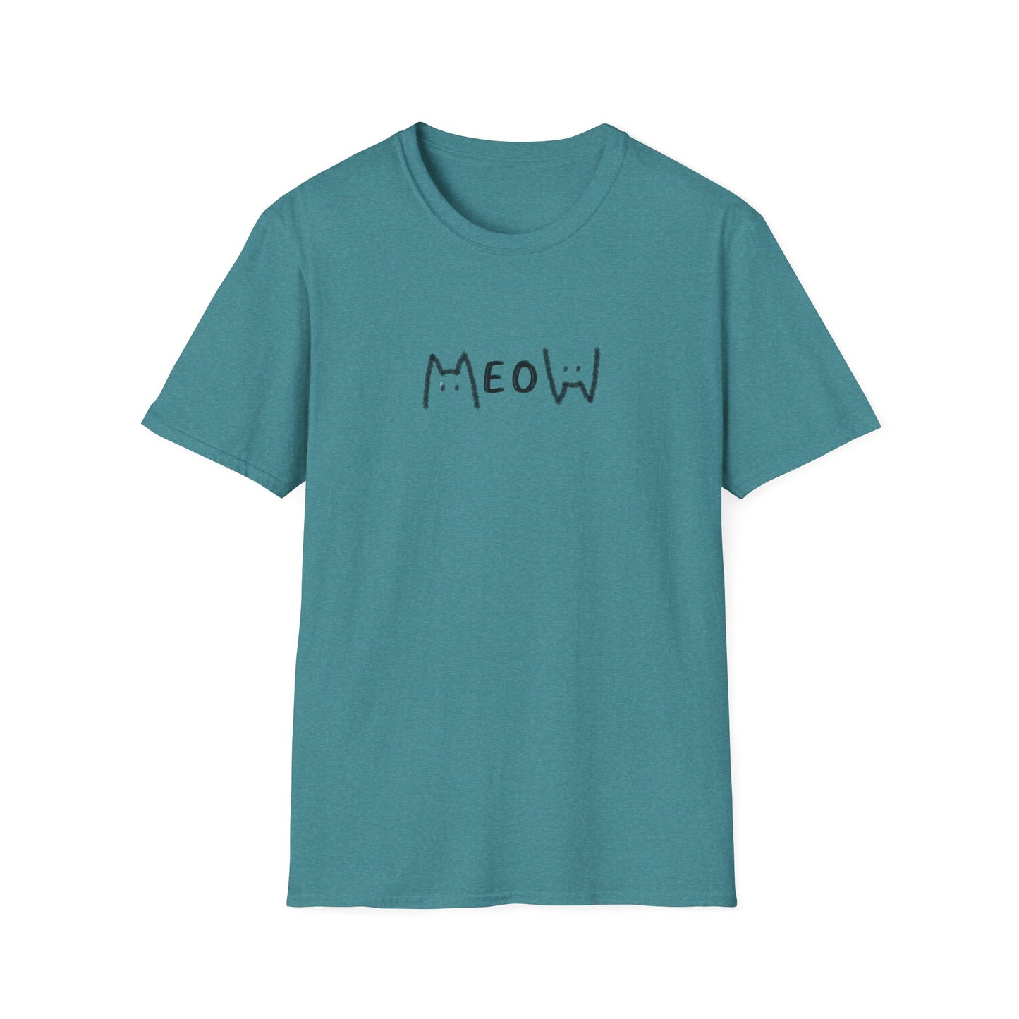Meow_Unisex Softstyle T-Shirt