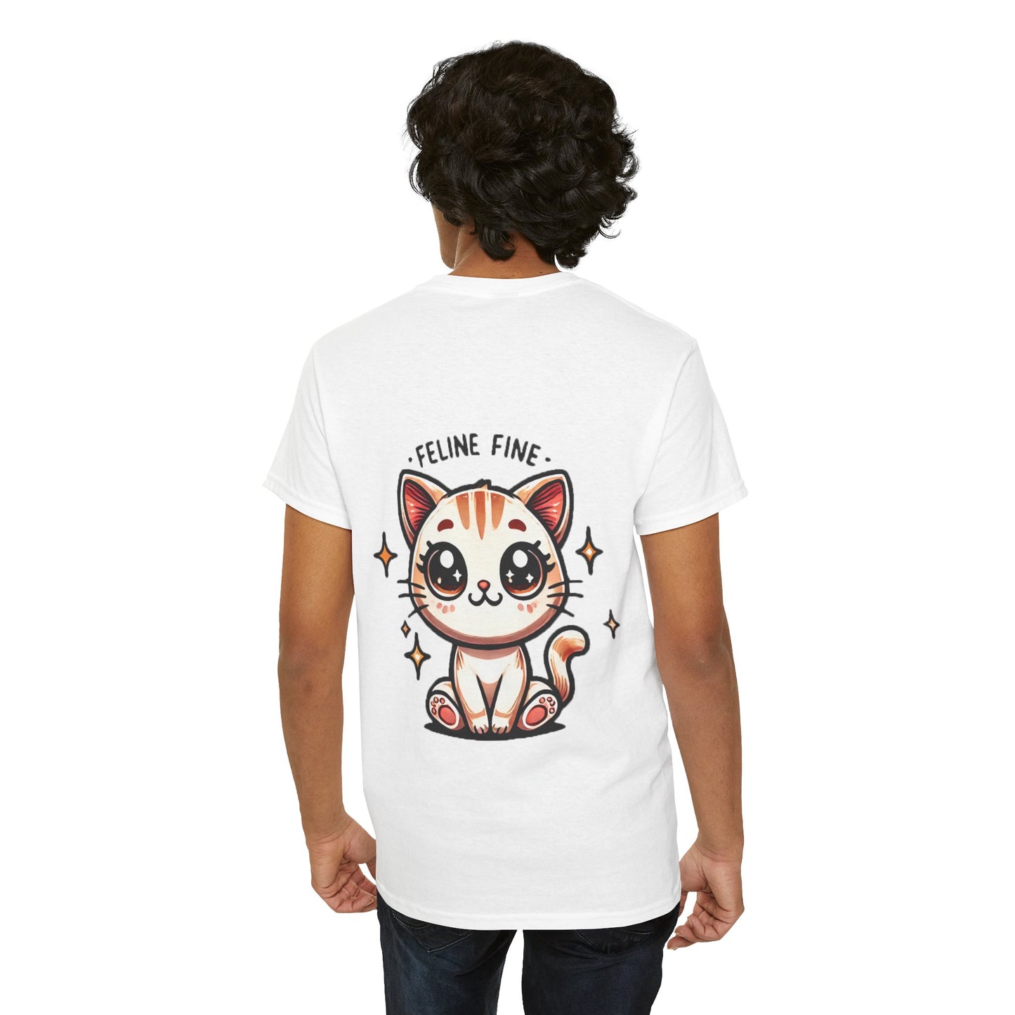 Feline Fine | Unisex Heavy Cotton Tee