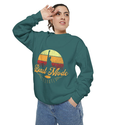 Beast Mode Activated | Unisex Garment-Dyed Sweatshirt