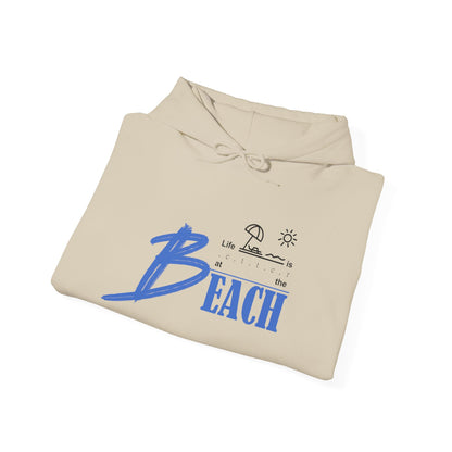 Life is Better at the Beach | Unisex Heavy Blend™ Hooded Sweatshirt