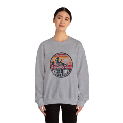 Chill Cowboy | Unisex Heavy Blend™ Crewneck Sweatshirt