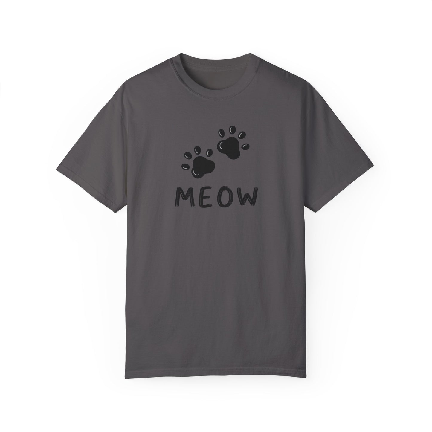 MEOW_Unisex Garment-Dyed T-shirt