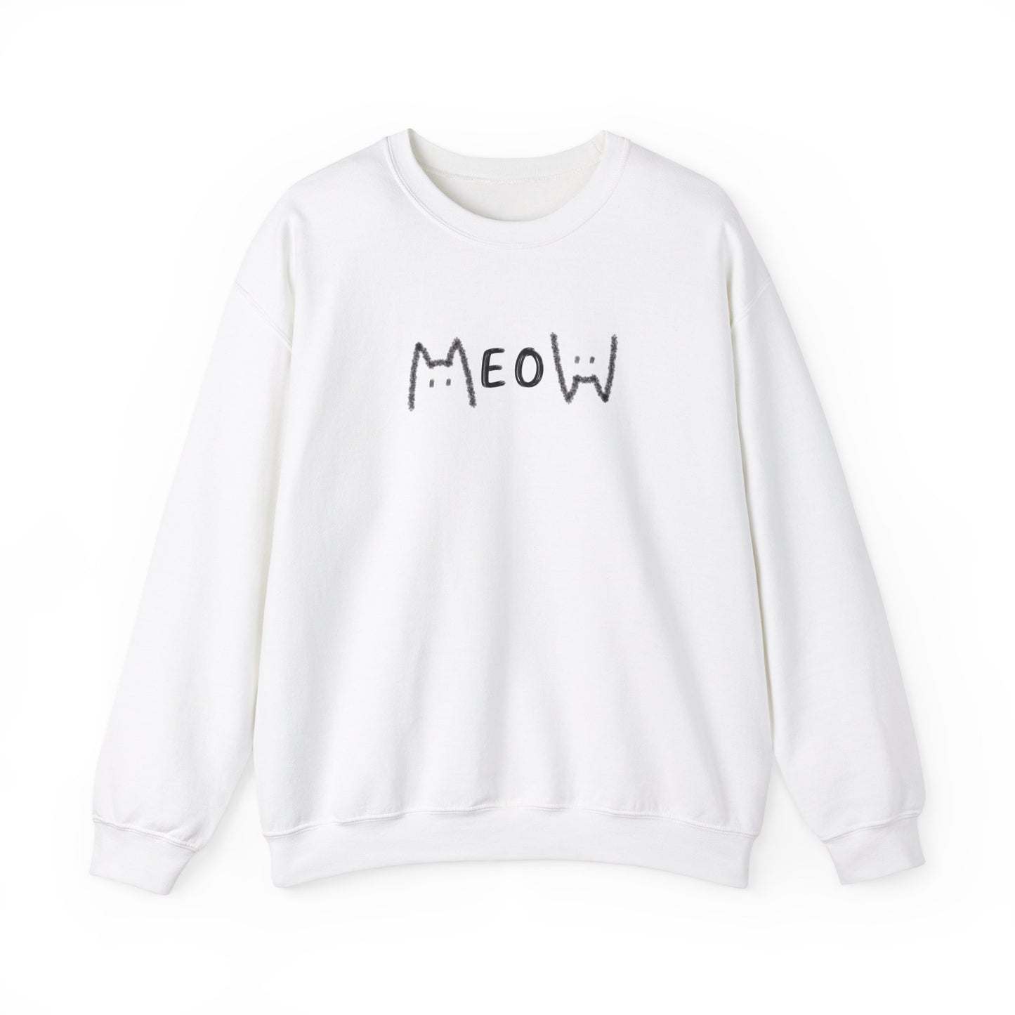 Meow_Unisex Heavy Blend™ Crewneck Sweatshirt