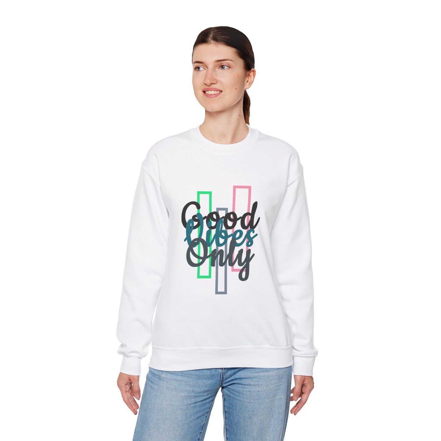 Good Vibes Only | Unisex Heavy Blend™ Crewneck Sweatshirt