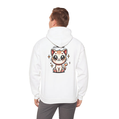 Feline Fine | Unisex Heavy Blend™ Hooded Sweatshirt