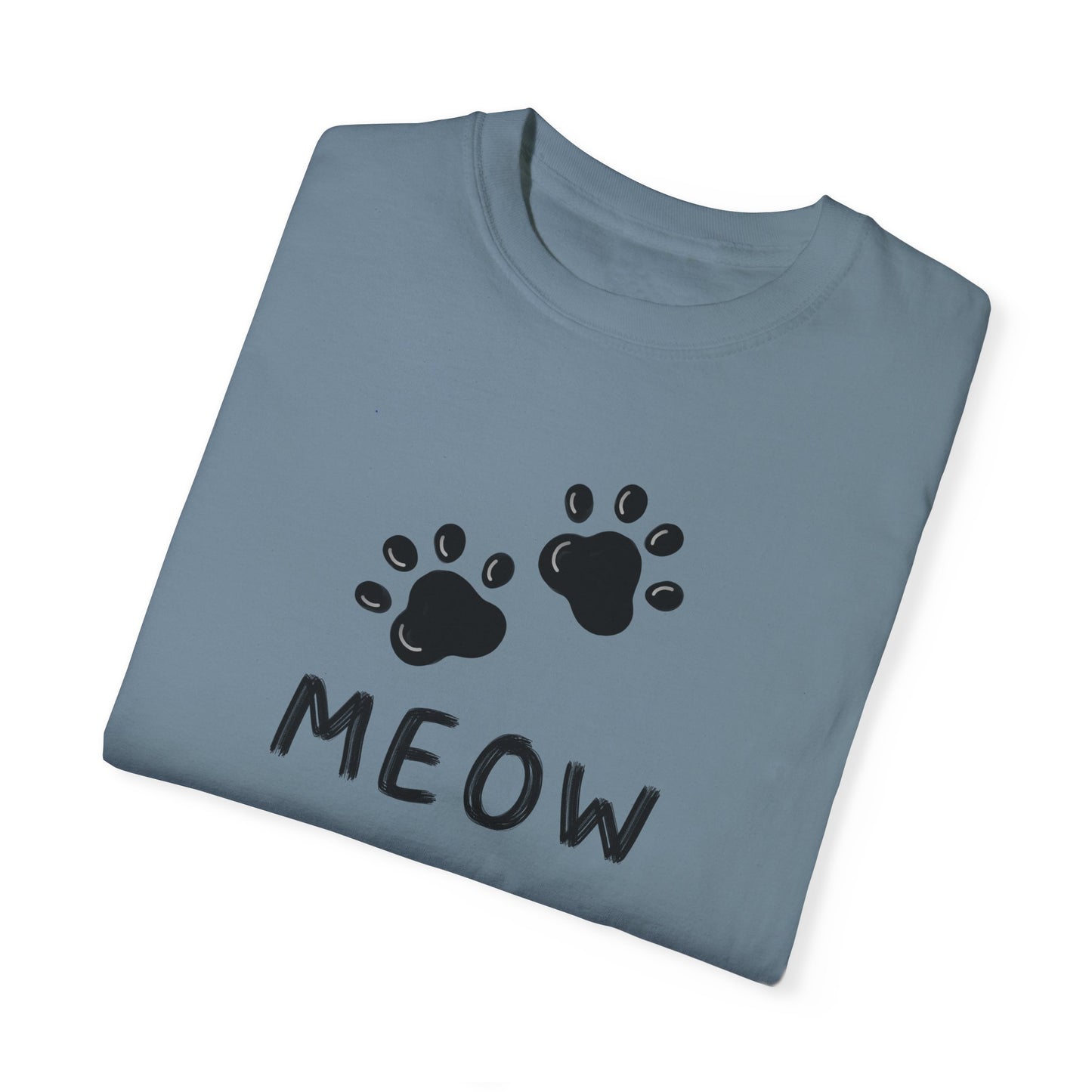 MEOW_Unisex Garment-Dyed T-shirt