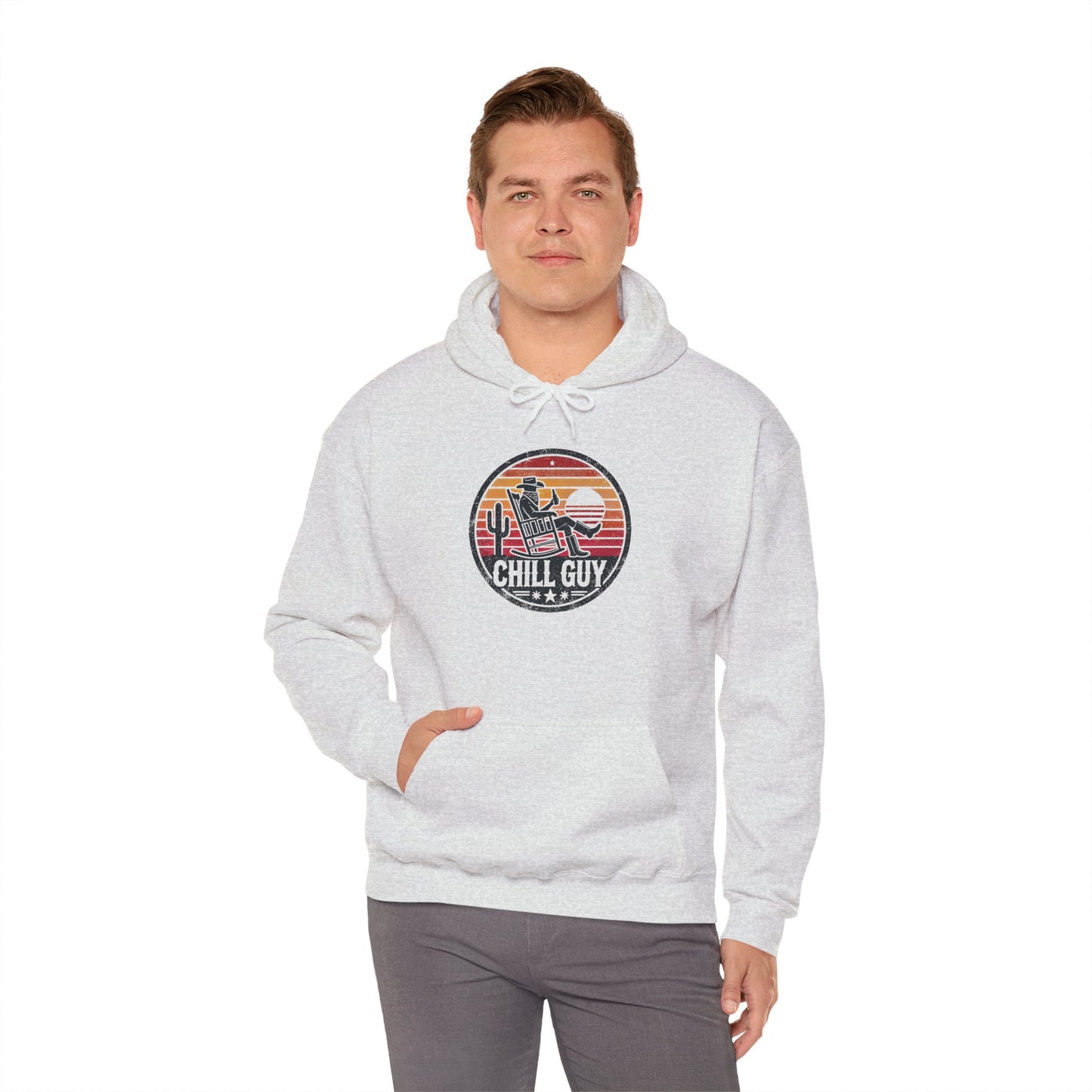 Chill Cowboy | Unisex Heavy Blend™ Hooded Sweatshirt