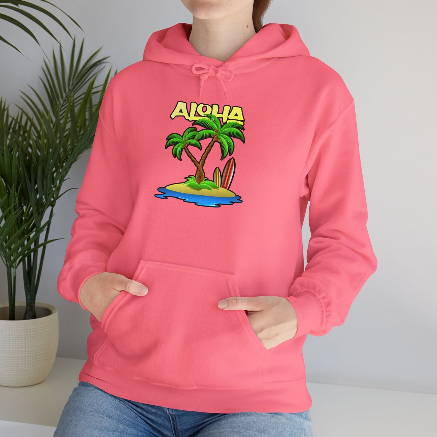ALOHA | Unisex Heavy Blend™ Hooded Sweatshirt