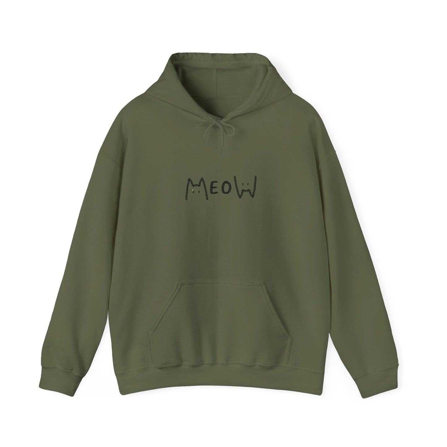 Meow_Unisex Heavy Blend™ Hooded Sweatshirt