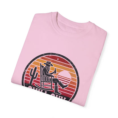 Chill Cowboy | Unisex Garment-Dyed T-shirt