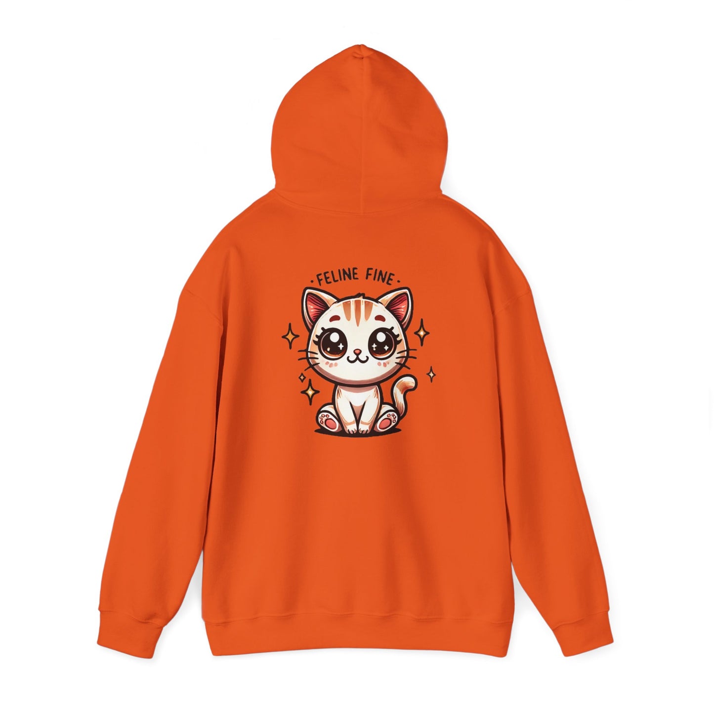 Feline Fine | Unisex Heavy Blend™ Hooded Sweatshirt