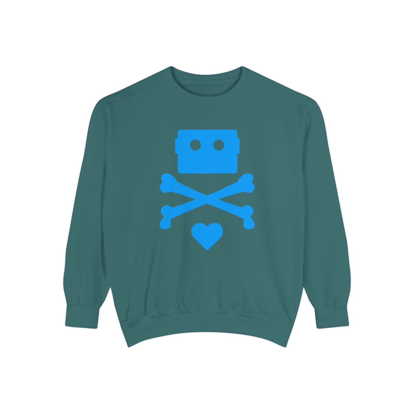 Zima Blue | Garment-Dyed Sweatshirt