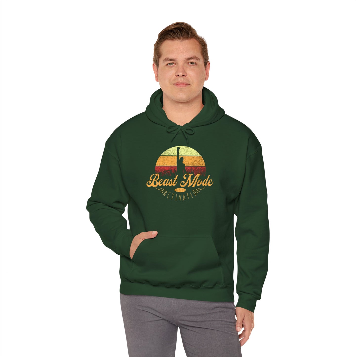 Beast Mode Activated | Unisex Heavy Blend™ Hooded Sweatshirt