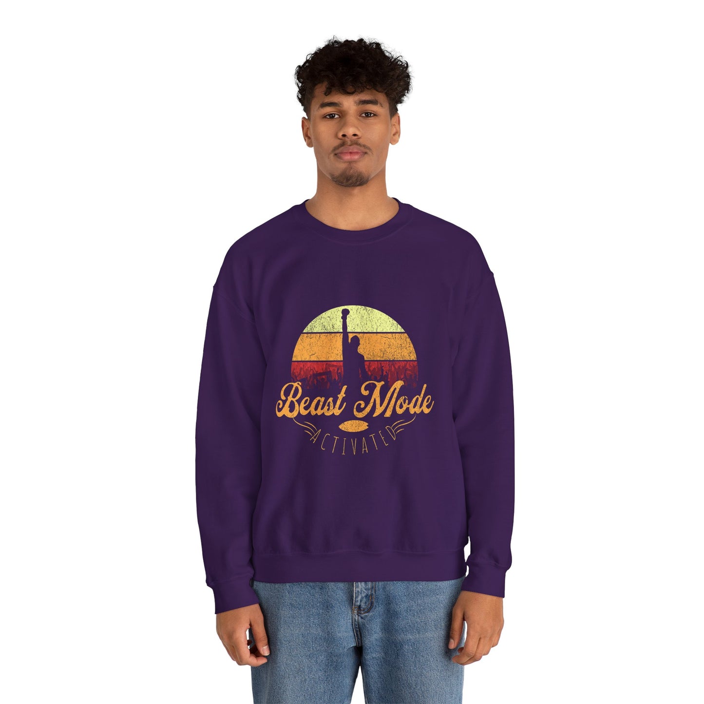 Beast Mode Activated | Unisex Heavy Blend™ Crewneck Sweatshirt