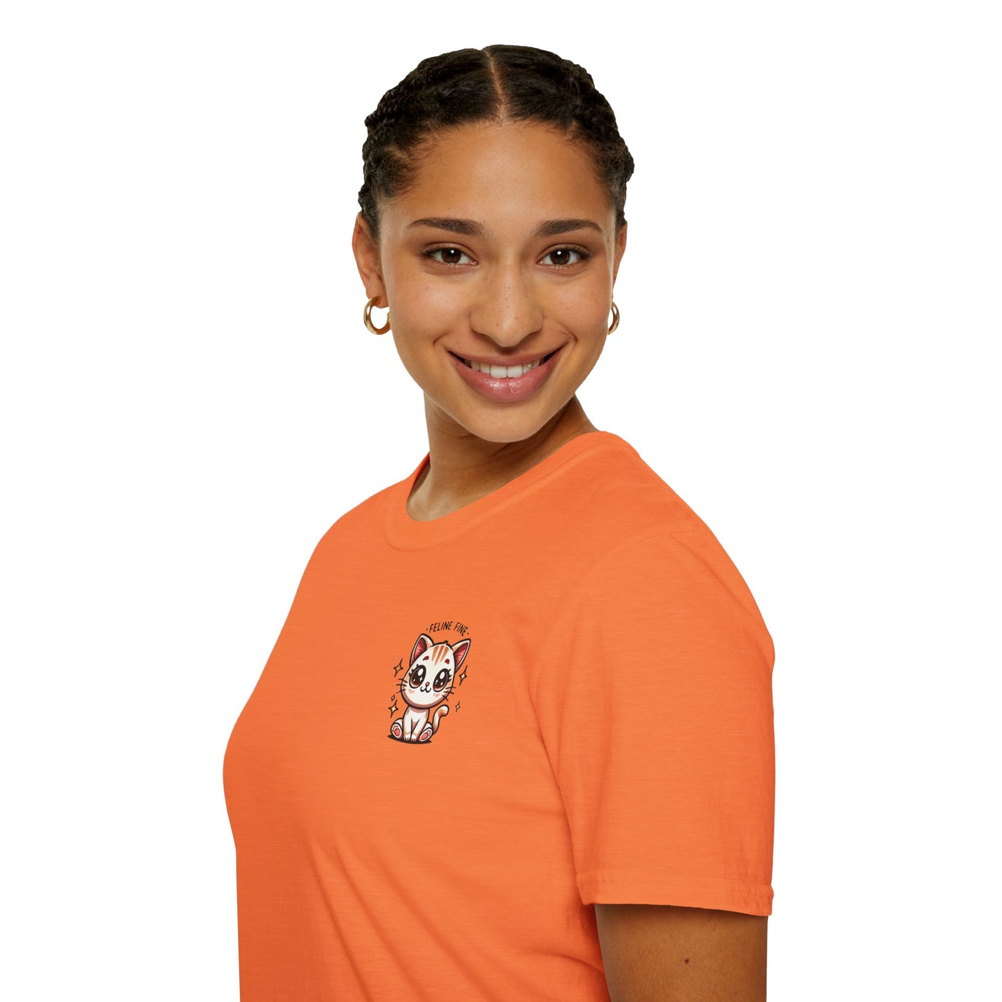 Feline Fine | Unisex Softstyle T-Shirt