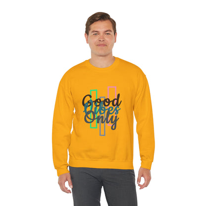 Good Vibes Only | Unisex Heavy Blend™ Crewneck Sweatshirt