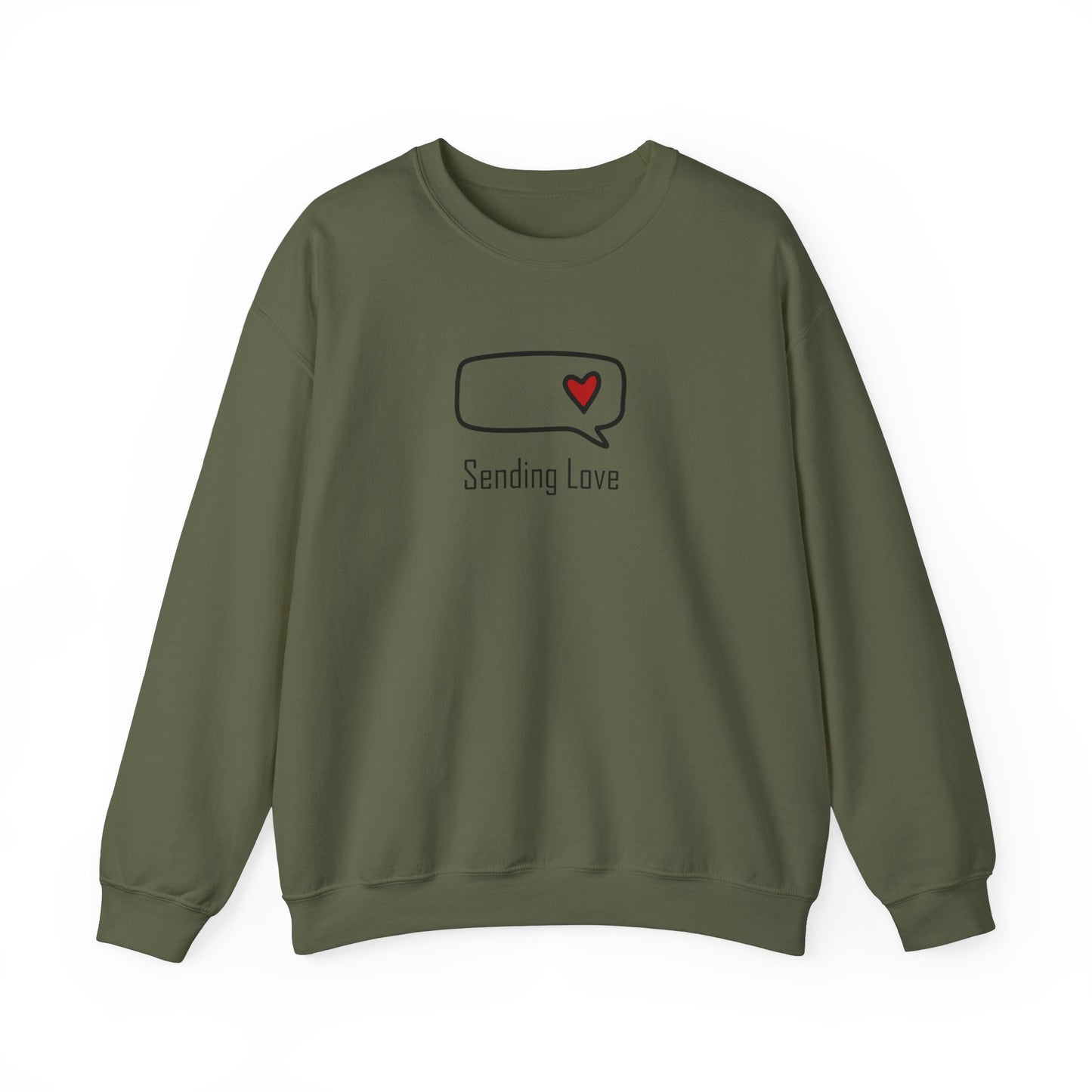 Sending Love_Unisex Heavy Blend™ Crewneck Sweatshirt