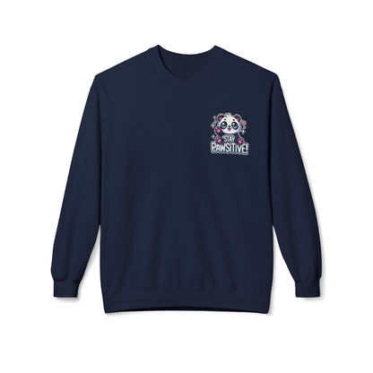 Pawsitive | Unisex Midweight Softstyle Fleece Crewneck Sweatshirt