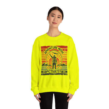 Adventure Mode Activated | Unisex Heavy Blend™ Crewneck Sweatshirt