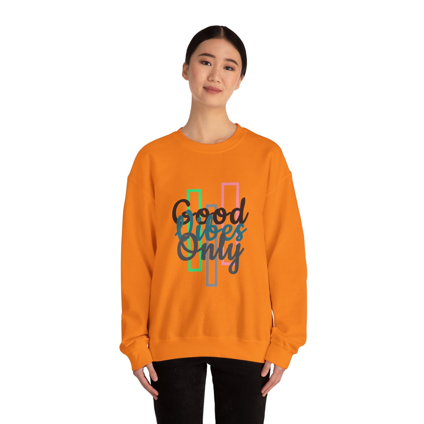 Good Vibes Only | Unisex Heavy Blend™ Crewneck Sweatshirt