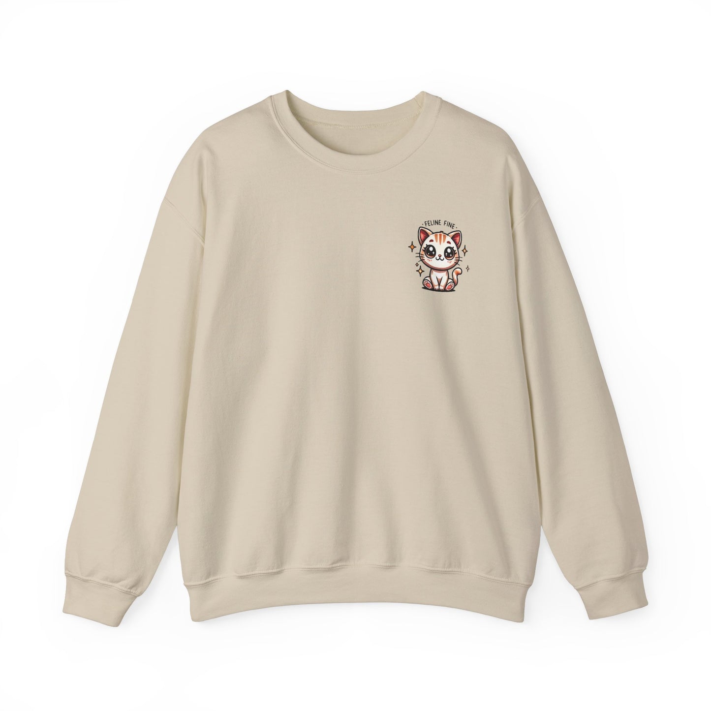 Feline Fine | Unisex Heavy Blend™ Crewneck Sweatshirt