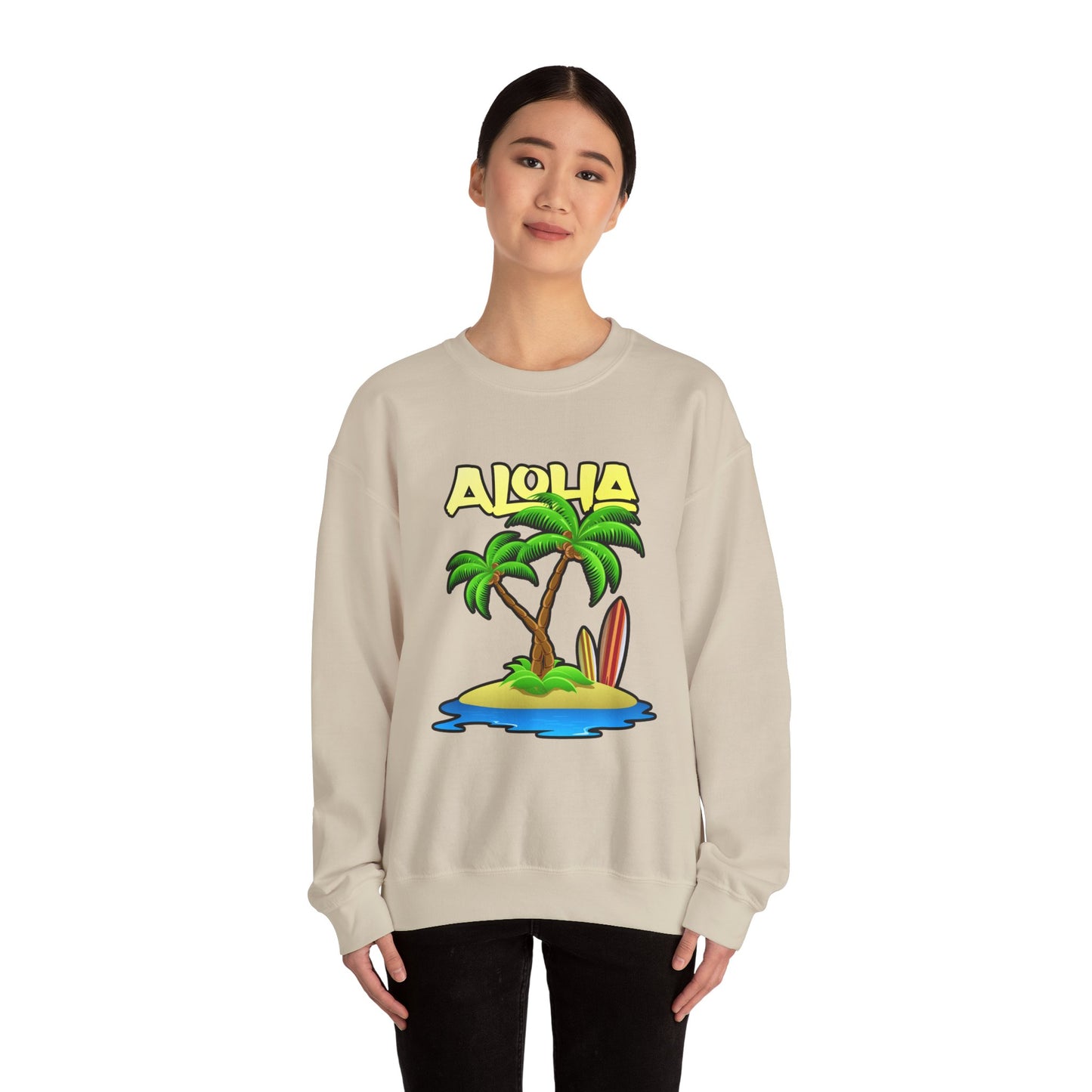 ALOHA | Unisex Heavy Blend™ Crewneck Sweatshirt