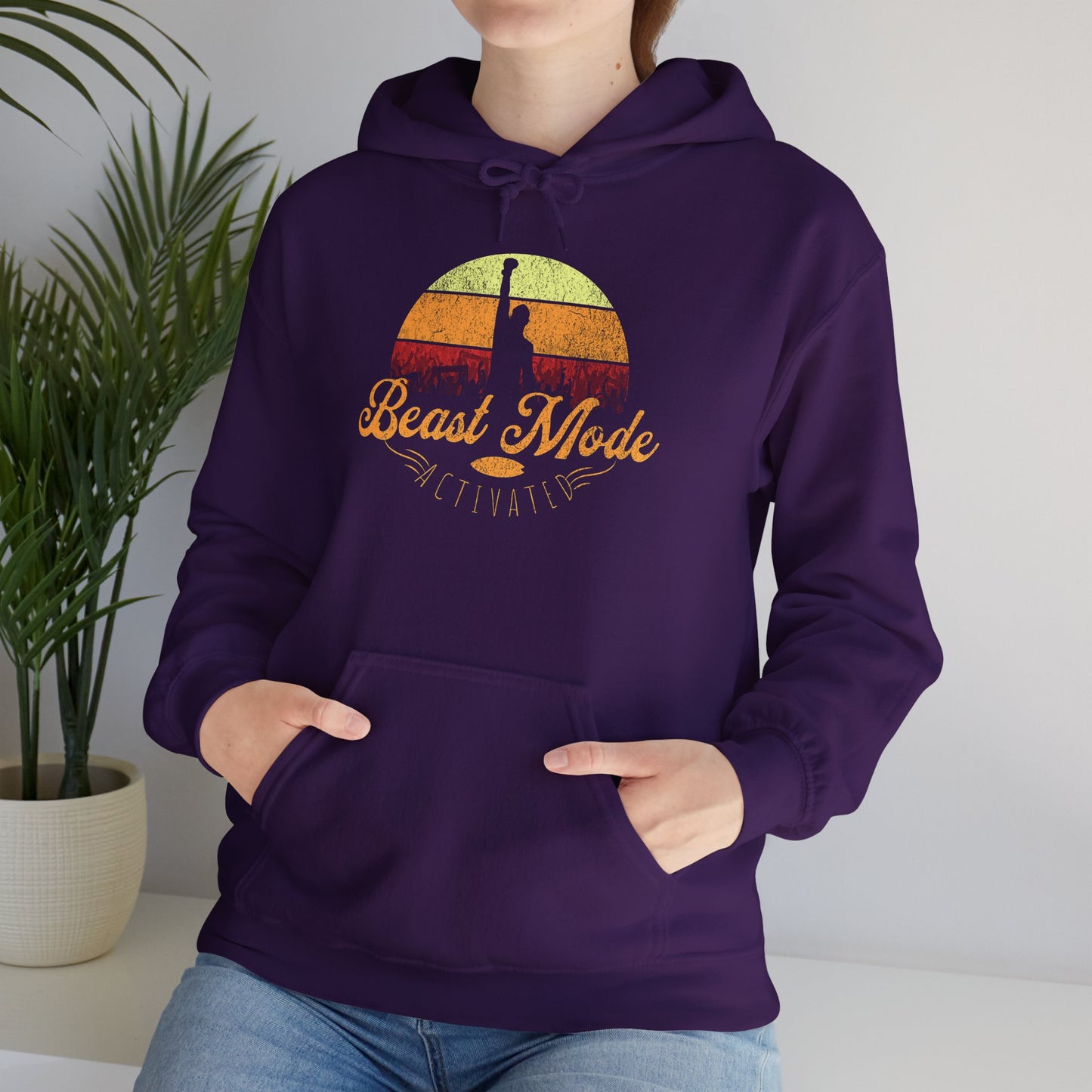 Beast Mode Activated | Unisex Heavy Blend™ Hooded Sweatshirt