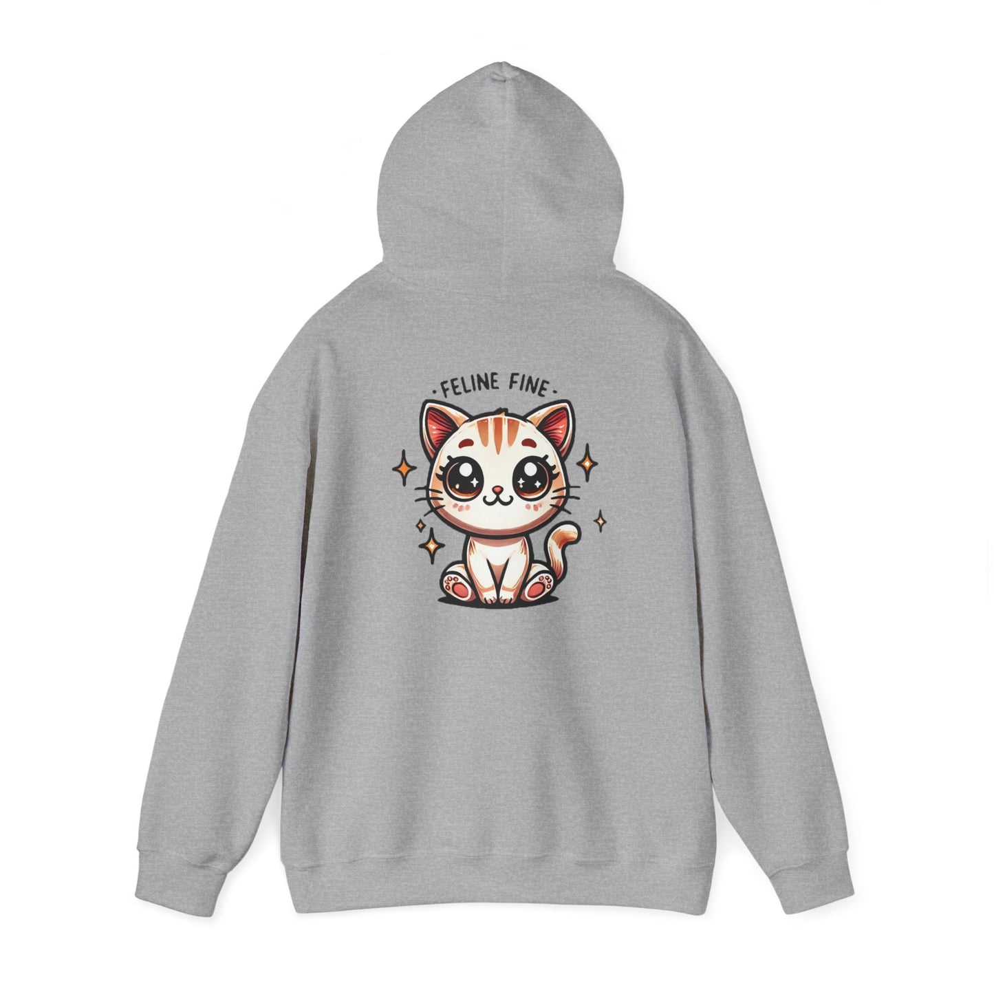 Feline Fine | Unisex Heavy Blend™ Hooded Sweatshirt