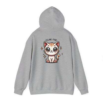 Feline Fine | Unisex Heavy Blend™ Hooded Sweatshirt