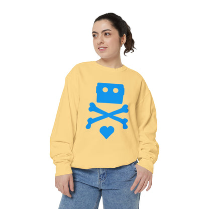 Zima Blue | Garment-Dyed Sweatshirt