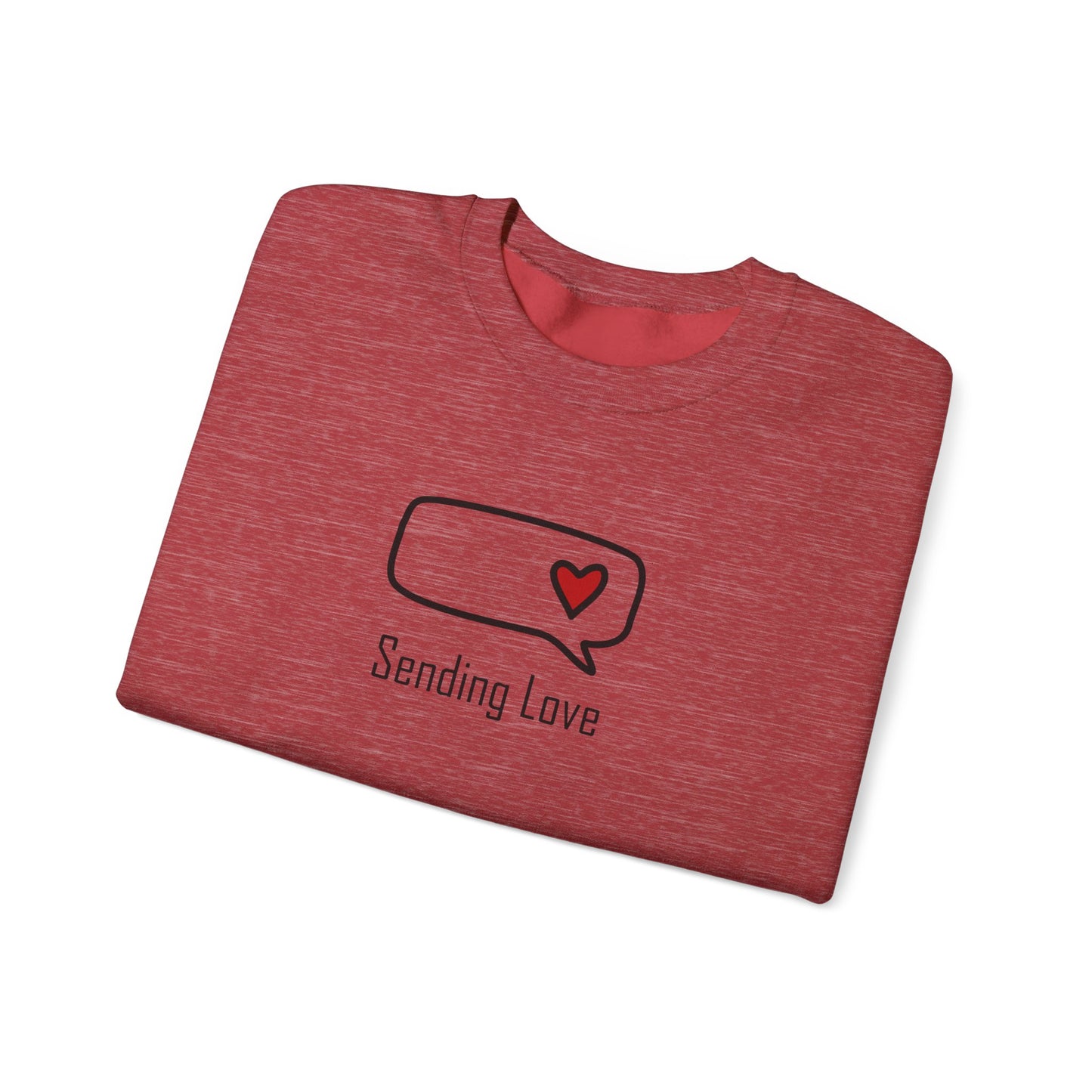 Sending Love_Unisex Heavy Blend™ Crewneck Sweatshirt