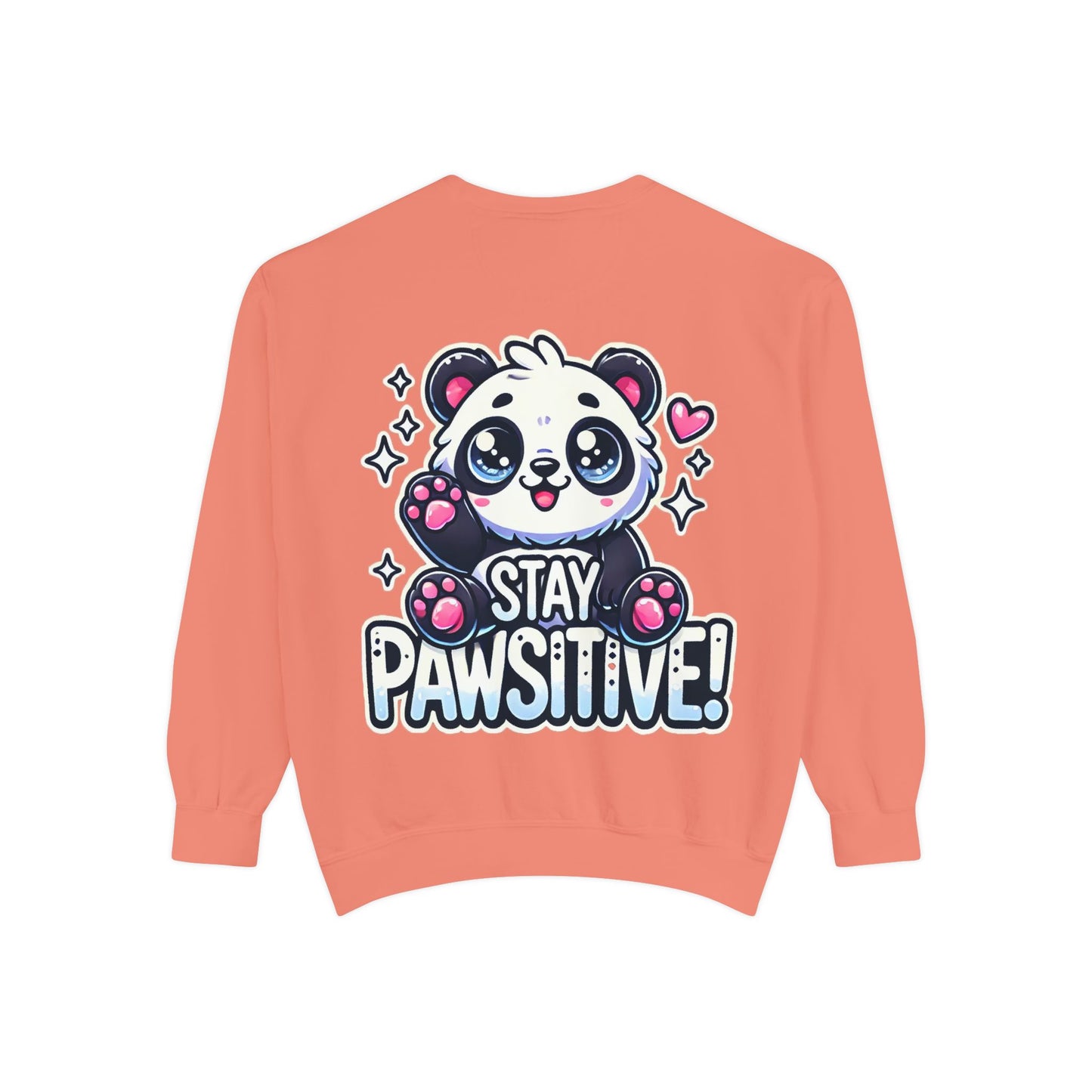 Pawsitive | Unisex Garment-Dyed Sweatshirt