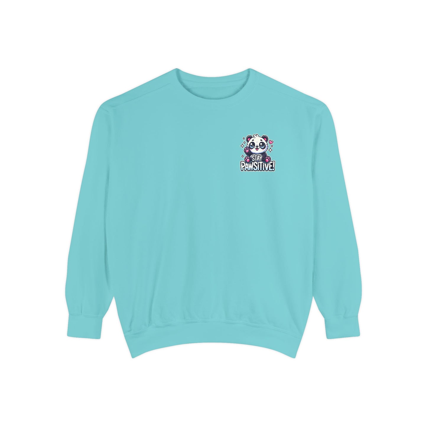 Pawsitive | Unisex Garment-Dyed Sweatshirt