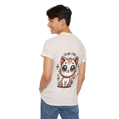 Feline Fine | Unisex Heavy Cotton Tee