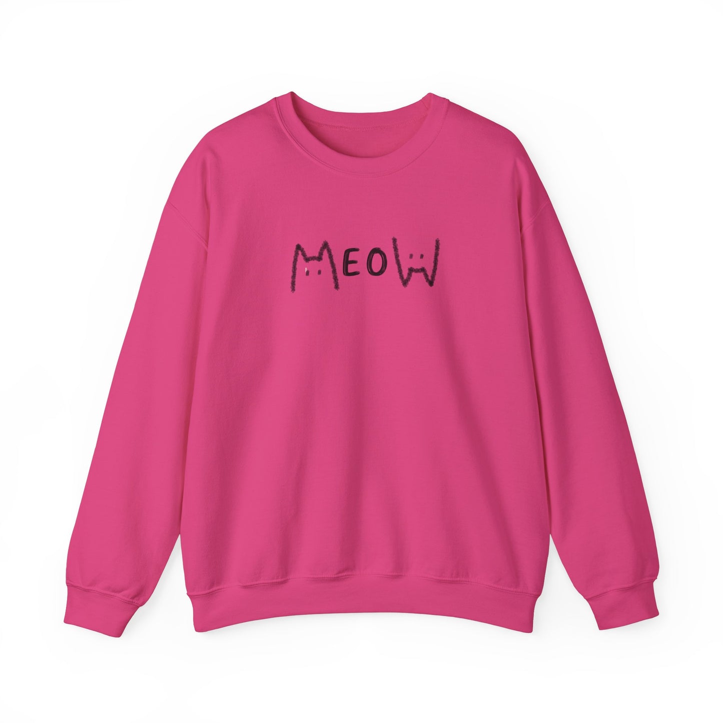 Meow_Unisex Heavy Blend™ Crewneck Sweatshirt