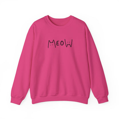 Meow_Unisex Heavy Blend™ Crewneck Sweatshirt