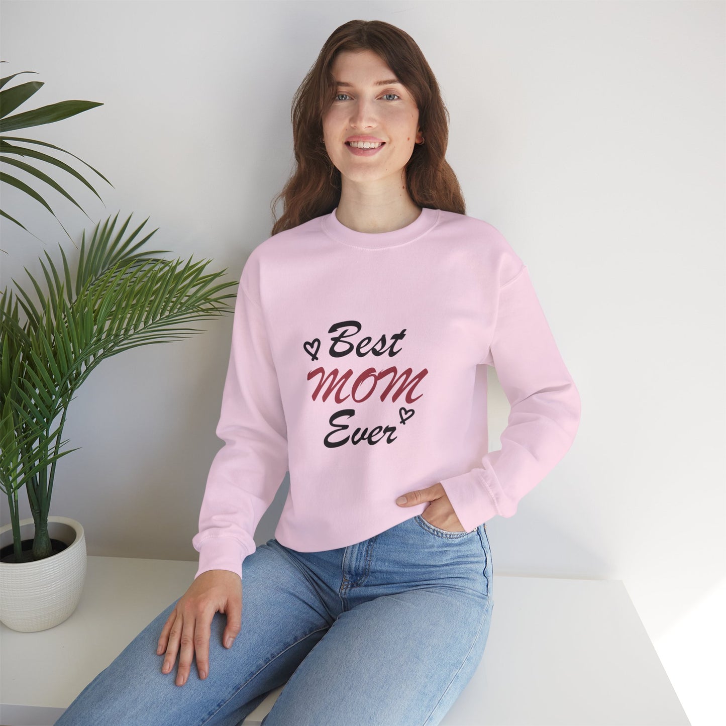 Best Mom Ever | Unisex Heavy Blend™ Crewneck Sweatshirt