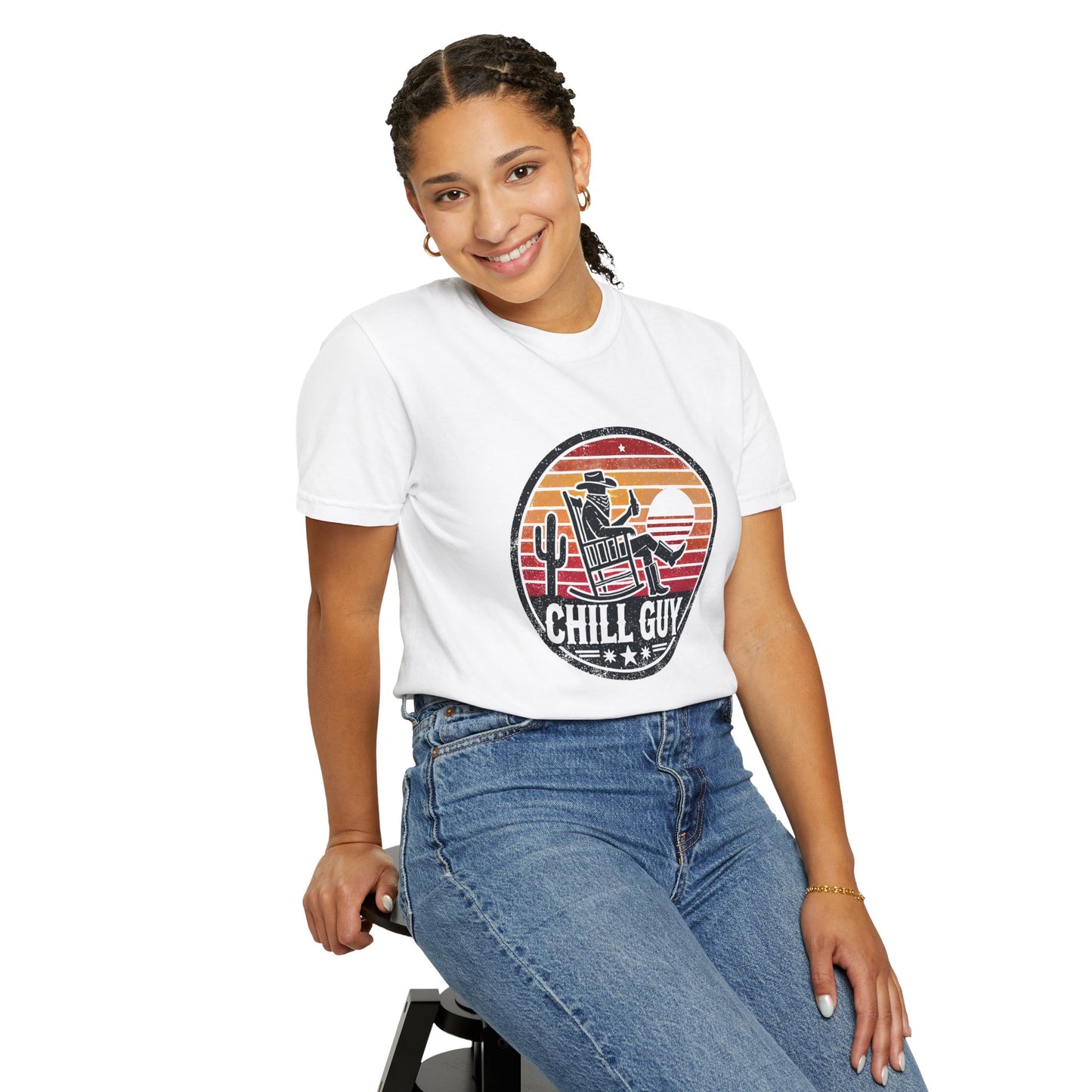 Chill Cowboy | Unisex Garment-Dyed T-shirt