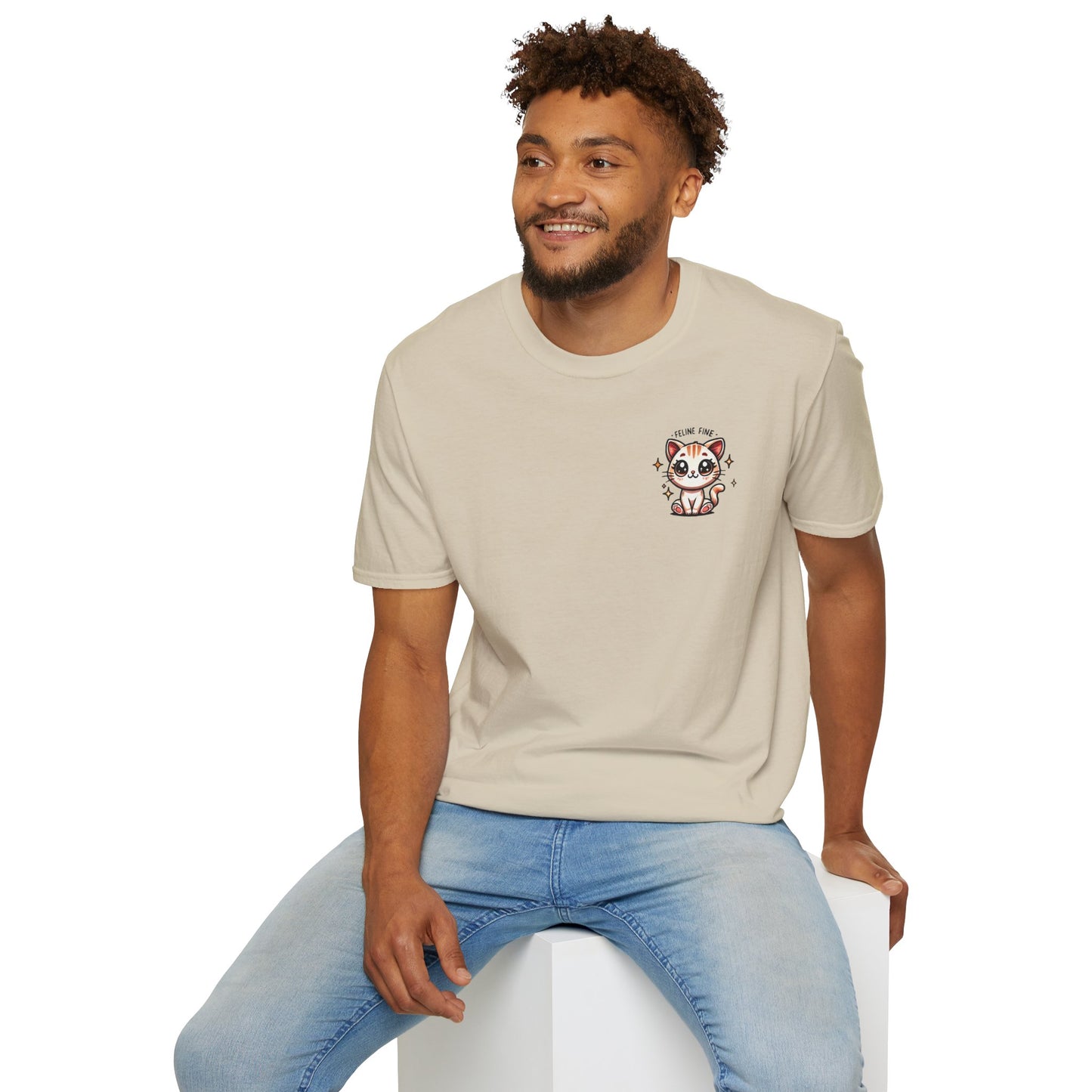 Feline Fine | Unisex Softstyle T-Shirt