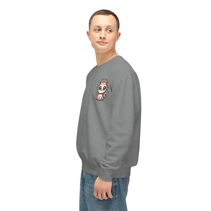 Feline Fine | Unisex Lightweight Crewneck Sweatshirt
