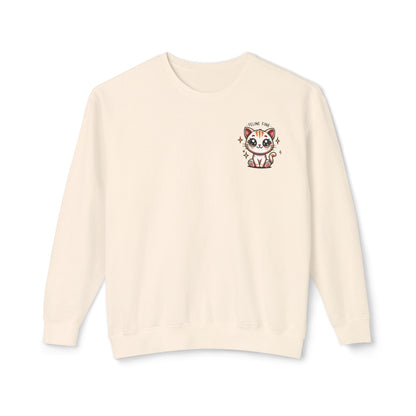 Feline Fine | Unisex Lightweight Crewneck Sweatshirt