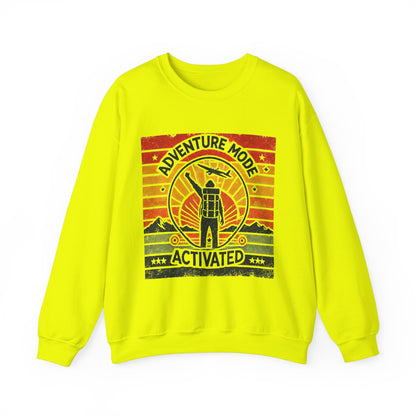 Adventure Mode Activated | Unisex Heavy Blend™ Crewneck Sweatshirt