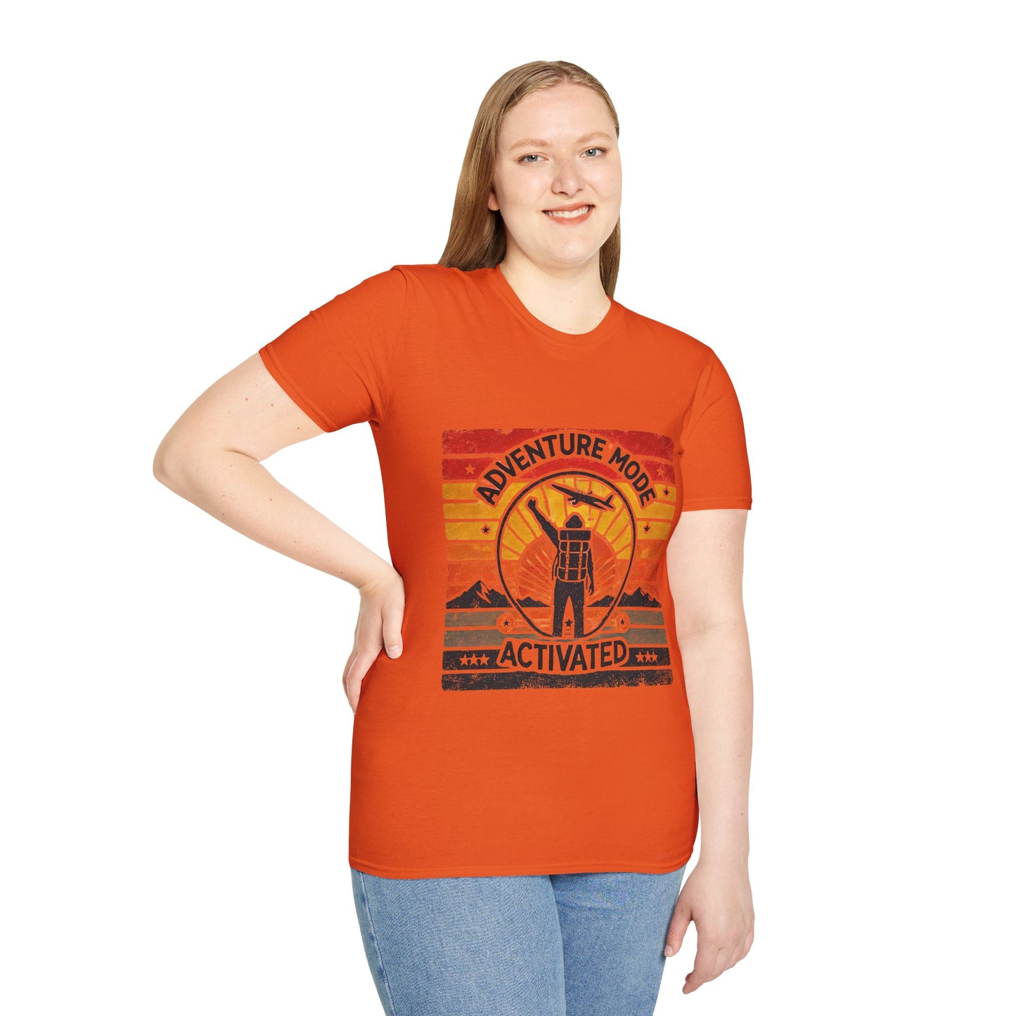 Adventure Mode Activated | Unisex Softstyle T-Shirt