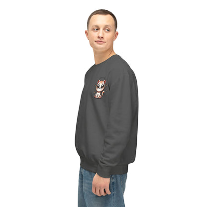 Feline Fine | Unisex Lightweight Crewneck Sweatshirt