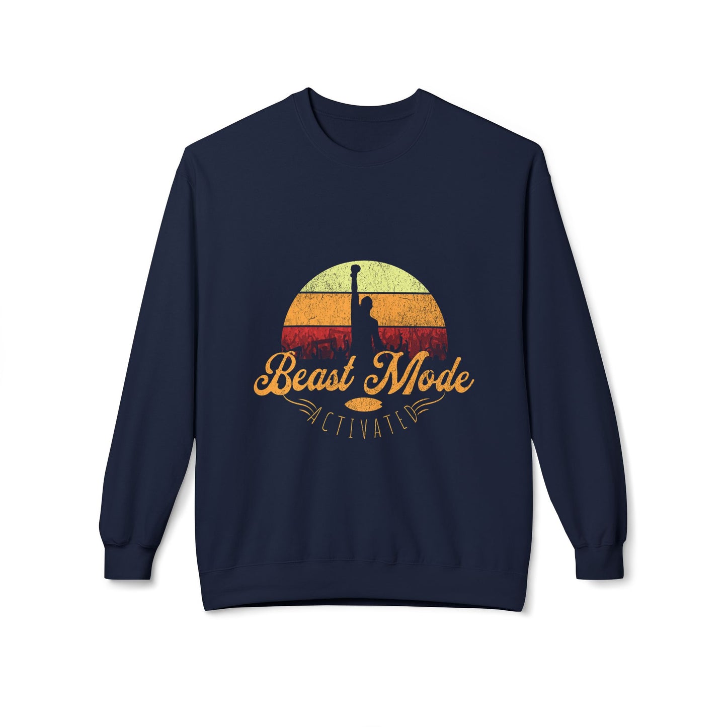 Beast Mode Activated | Unisex Midweight Softstyle Fleece Crewneck Sweatshirt