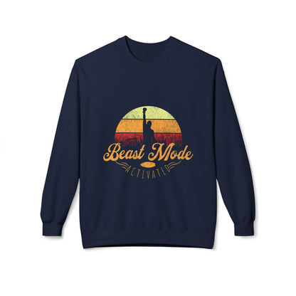 Beast Mode Activated | Unisex Midweight Softstyle Fleece Crewneck Sweatshirt