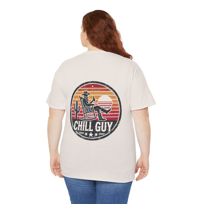 Chill Cowboy | Unisex Heavy Cotton Tee