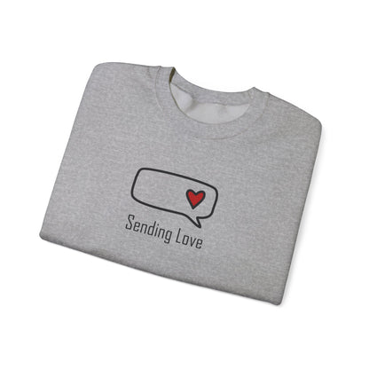 Sending Love_Unisex Heavy Blend™ Crewneck Sweatshirt