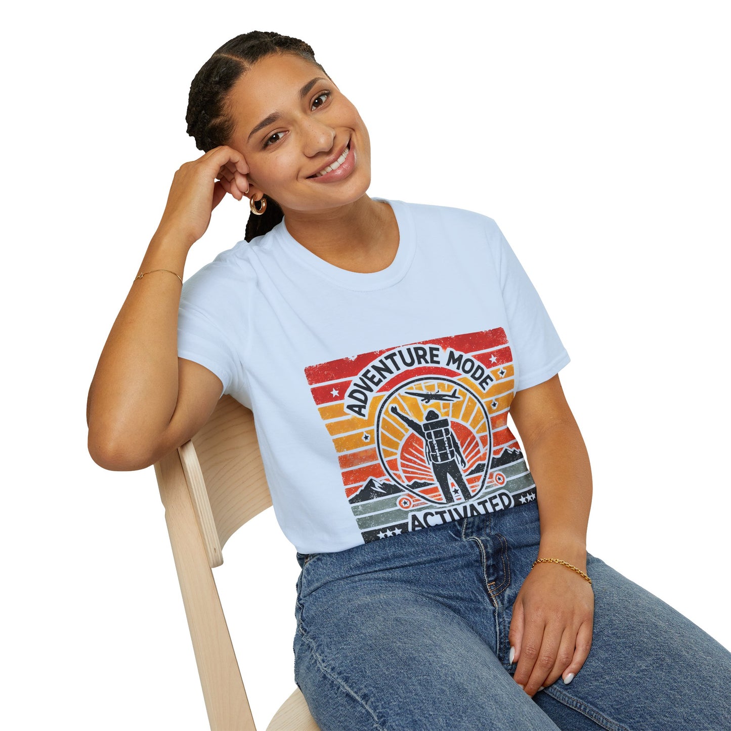 Adventure Mode Activated | Unisex Softstyle T-Shirt