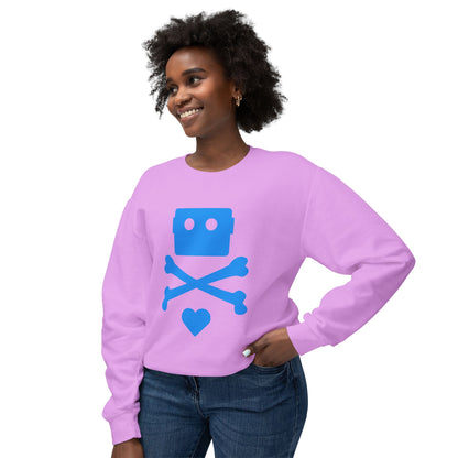 Zima Blue | Unisex Lightweight Crewneck Sweatshirt